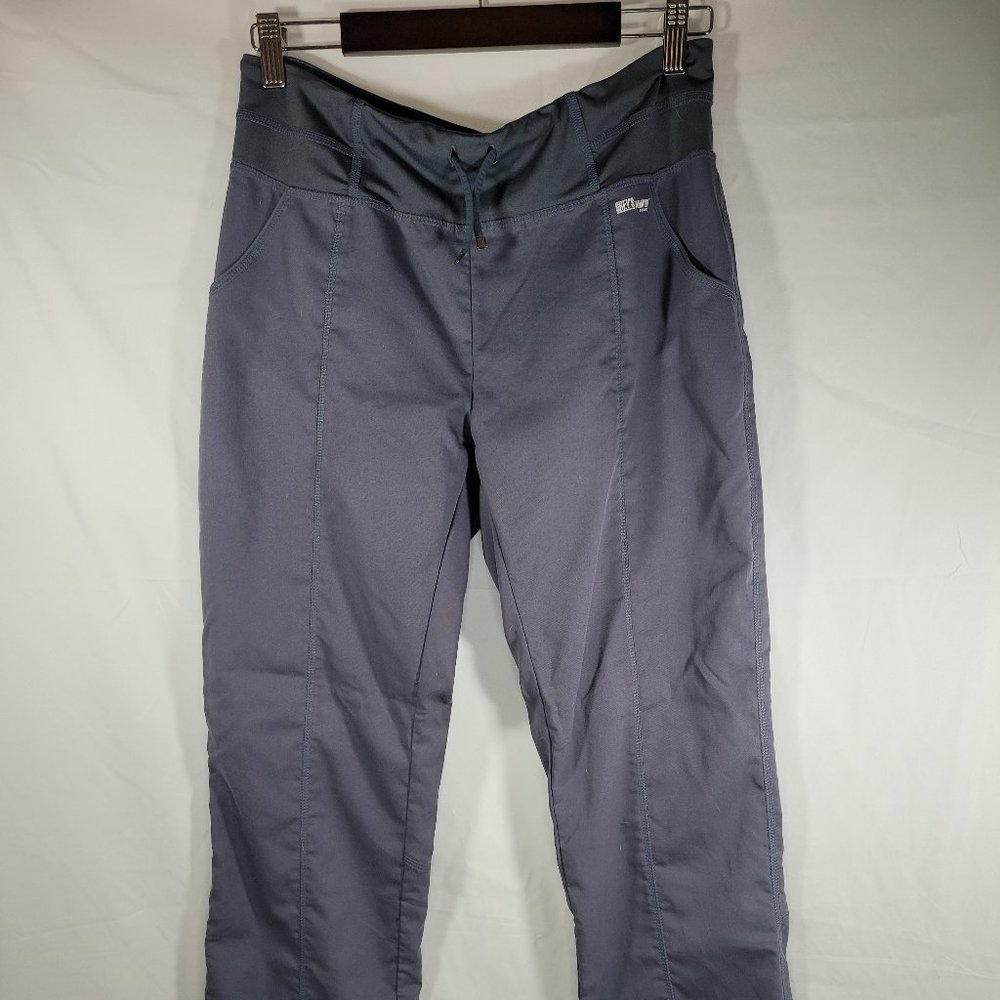 Grey's Anatomy Women's Small Petite Dark Gray Scrub Pants